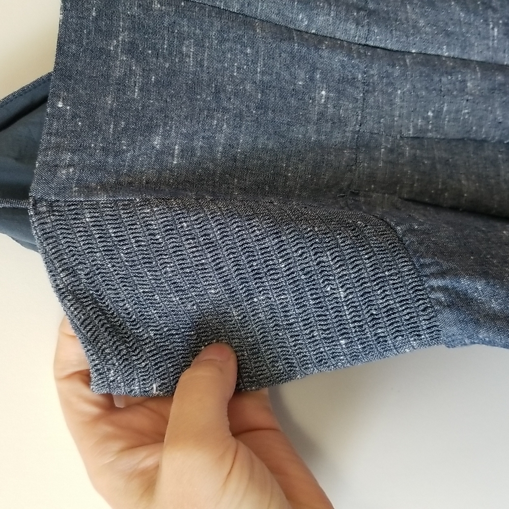 Madewell Chambray Tie-Front Cutout Cami Dress - Size 6 - Picture 13 of 13